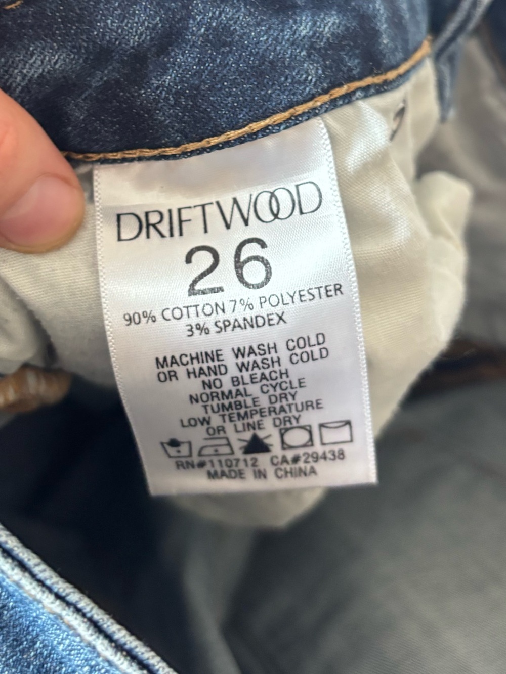 Driftwood Farrah Floral Embroidered Flare Jeans 26 - Picture 10 of 12